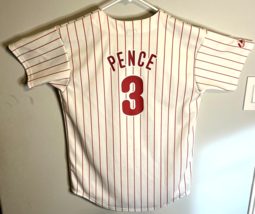 Philadelphia Phillies Hunter Pence Majestic Official MLB Jersey Size XL #3 - £29.38 GBP