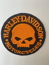 Harley Davidson Willie G Skull Embroidery 10 Inches PATCH Motorcycle Bik... - £15.73 GBP