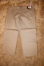 Dickies Girl&#39;s AH101 Stretch Fabric Khaki Uniform Pant Size 15 - 36&quot; x 24&quot; - $14.80