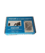 Maxwell USI 90 Normal Bias Audio Cassettes 2 Pack Made In Japan Rare - $294.25 MXN