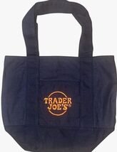 Trader Joe's Halloween Canvas Tote Bag Choice: Black, Orange, Purple, Mu... - $24.49+