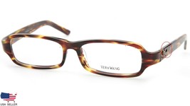 Vera Wang V153 Yt Yellow Tortoise Eyeglasses 53-15-140mm (One Stone Missing) - £42.28 GBP