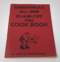 Christmas Cookie Cookbook St Anthony&#39;s Medical Center Mercy St Louis Vintage 80s - £15.77 GBP