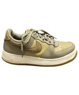 Nike Air Force 1 &#39;07 LV8 Sneakers Mens 9.5 Green White Upper Leather FJ4... - $90.35 CAD