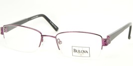 New Bulova Hotchkiss Violet Eyeglasses Glasses Twistable Metal Frame 51-18-135mm - £37.44 GBP