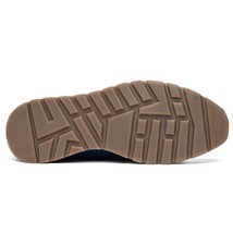calfskin and genuine caiman crocodile fashion sneaker Roma Black image 5