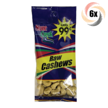 6x Bags Stone Creek High Quality Raw Cashews | 4.5oz | Fast Shipping - £13.86 GBP