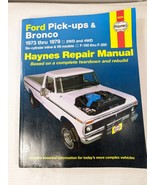 Haynes Ford Pick-Ups &amp; Bronco Repair Manual Haynes #36054 1973-1979 F-10... - £15.89 GBP