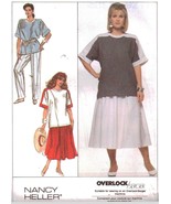 Plus Size Tops and Skirts Simplicity 9211 Size 18-20, 22-24, 26-28, 30-3... - €7,81 EUR