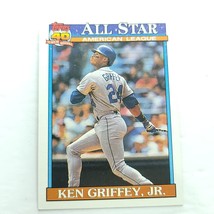 1991 Topps 40th Anniversary All-Star Baseball Mariners HOF #392 Ken Grif... - $93.34 MXN
