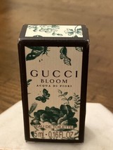 GUCCI BLOOM Acqua di Fiori Eau de Toilette Mini Splash Bottle 5 ml/.16 f... - $18.99