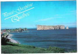 Quebec Postcard Perce Resort Centre La Gaspesie - $2.96