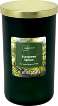 Mainstays 19oz Frosted Jar Scented Candle [Evergreen Spruce] - £20.66 GBP