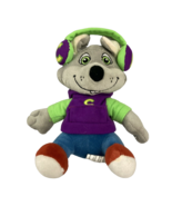 2018 Chuck E Cheeses DJ Plush Doll Mouse Stuffed Animal 7 inch with Head... - £11.05 GBP