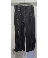 Vintage 90s Tripp NYC Bondage Style Pants Chains Baggy Goth Skater Punk ... - $370.00 CAD