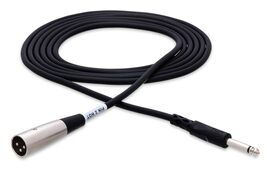 Hosa PXM-110 Unbalanced Interconnect, 1/4 Inch TS to XLR3M, 10 Feet - $14.71