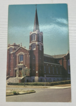St Joseph&#39;s Church and Rectory Moose Jaw, Saskatchewan, Canada Postcard - £4.20 GBP