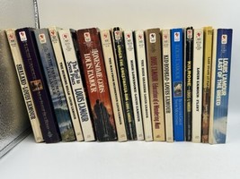 Louis L&#39;Amour 1980s-90s Western Cowboy Outlaw Paperback Books Lot Of 17 Books - £15.45 GBP