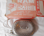 RAM electric water heater The Ambory Corp 110-120 Volt AC DC Line Tested... - $23.64