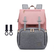 Maternity Diaper Bag USB Mommy Nappy Baby Care Backpack 076 3 - £52.42 GBP