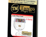 Coin thru Card (2 Euro) by Tango (E0015) - Trick - £69.96 GBP