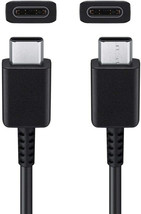 Samsung - 3.3&#39; USB Type C to Type-C Charge-and-Sync Cable - Black GH39-02026A 1m - $5.84