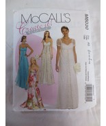 McCall&#39;s Create it floor length dress pattern #M6030 - £3.92 GBP
