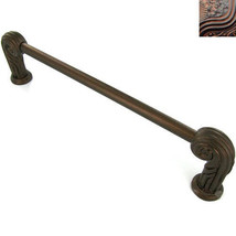 Anne at Home 2102-730 Mai Oui Utility Bar Pull in Black with Terra Cotta... - $159.73