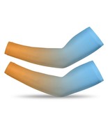Mondxflaur Gradient Color Cooling Arm Sleeves Cover UV Sun Protection Me... - $14.99
