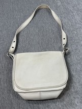 Coach 9170 Classic Pouch 75th Anniversary Saddle Bag Chalk White Purse -... - $98.99