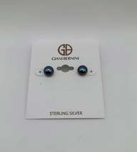 Giani Bernini Womens Cultured Freshwater Button Pearl (8mm) Stud Earrings - £11.88 GBP