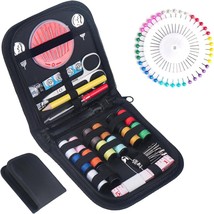 Sewing Kit with 94 Sewing Accessories, Sewing Kit Travel Sewing Accessor... - $10.40