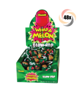 Full Box 48x Pops Charms What-A-Melon Blow Pops Gum Filled Lollipops | .... - $33.74 CAD