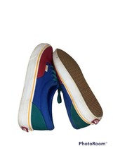 Vans Era Color Block Off The Wall Canvas &amp; Leather Skate Shoes W Size 7 - £26.27 GBP
