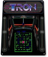 Tron Classic Bally Midway Arcade Marquee Game Room Wall Decor Metal Tin ... - £9.44 GBP