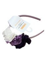 Girls Gymboree Headband With Purple &amp; White Flowers NWT - $105.66 MXN
