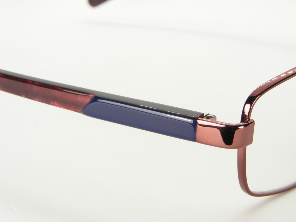 NEW Diane von Furstenberg DVF 8003 641 BURGUNDY EYEGLASSES FRAME 53-16-135mm Item image 4