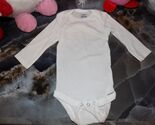 Gerber LS White Snap Tee Bodysuit Size 3/6 Months Boy's NWOT - $10.00