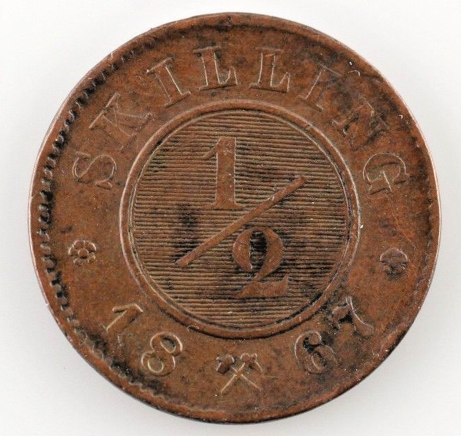 1867 Norvège 1/2 Skilling (XF) Extra Fin État - $33.05