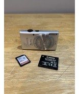 Canon PowerShot ELPH 115 IS 16.0MP Digital Camera Silver - No CHARGER - $236.17 CAD