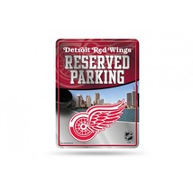 11&quot; detroit red wings nhl ice hockey team fan logo metal parking street sign - £23.59 GBP
