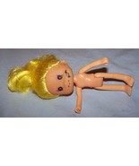 Loose Small Vampire Doll w/Bat on Face-Blonde Hair-5 inches - $10.00