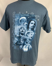 Vintage Backstreet Boys T Shirt Boy Band Promo Tee Pop Tour Music Large Y2K 90s - £39.32 GBP