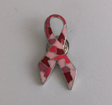 Pink Ribbon Army Breast Cancer Awareness Pink Camo Lapel Hat Pin - £6.52 GBP