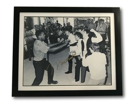 Muhammad Ali w/ The Beatles Signed 30x40 COA Online Authentics Framed Autograph - £3,748.54 GBP