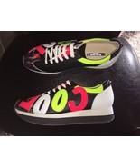 RUTHIE DAVIS Cool Men Round Toe Leather Sneakers RAINBOW MULTI $698 SZ 1... - $2,446.19 MXN