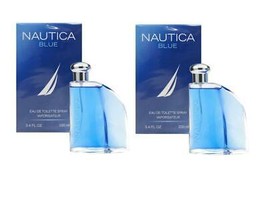 2 Pieces Nautica Blue Cologne 3.4 oz Eau de Toilette Spray for Men - £27.93 GBP
