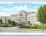 Good Samaritan Hospital Dayton Ohio OH UNP Linen Postcard O1 - $2.63