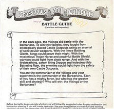 Crossbows &amp; Catapults Battle Guide Instruction 1984 Lakeside - $14.99