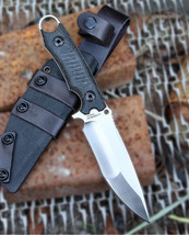 NEW DC53 STEEL FIXED BLADE 62HRC OUTDOOR SURVIVAL HUNTING KNIVES WITH K-... - $138.00